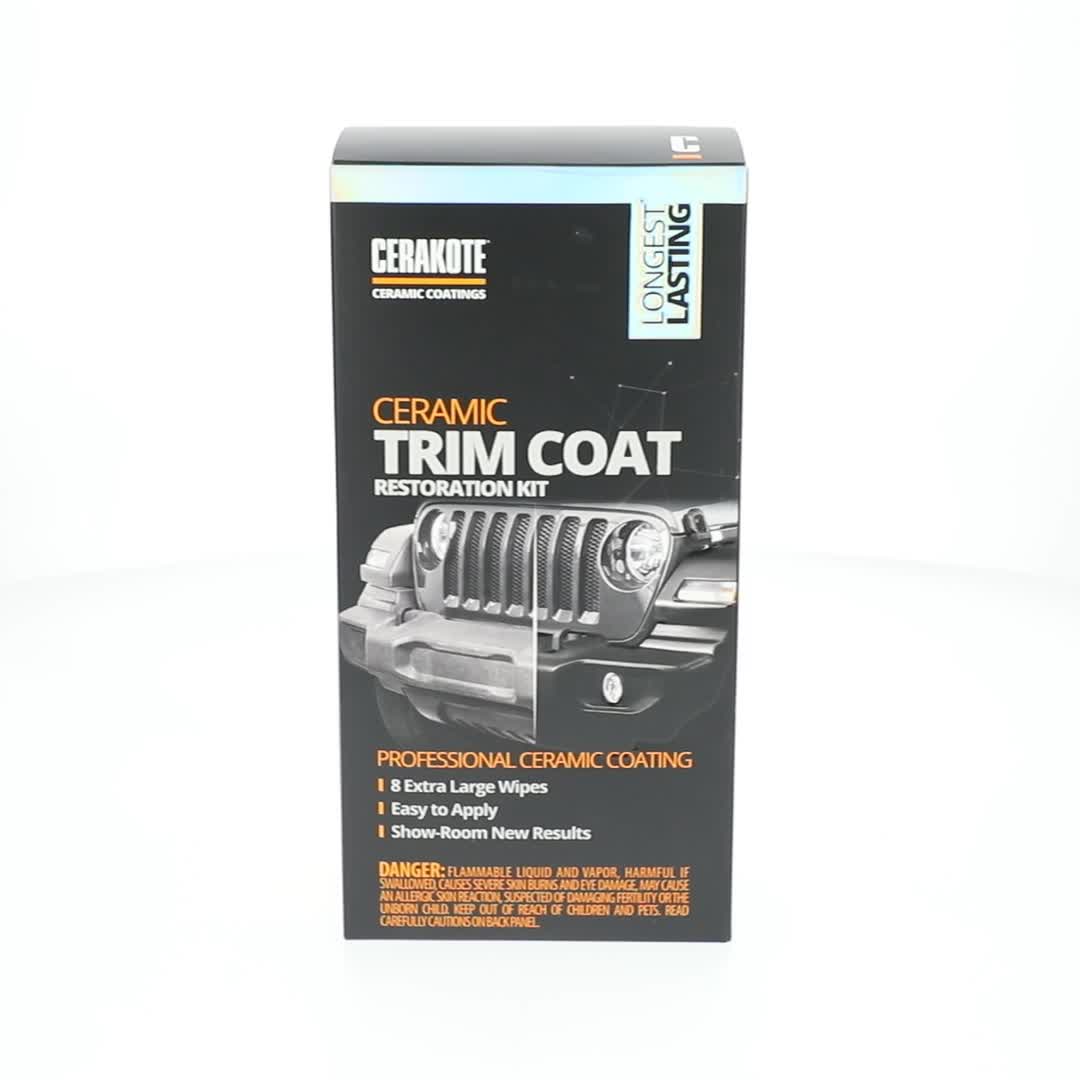Cerakote, Ceramic Trim Coat Restoration Kit, Faded Plastic, 200
