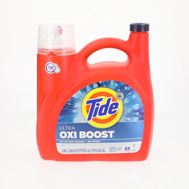Tide, Laundry Detergent, Ultra Oxi Boost, 117 fl oz - Walmart.com