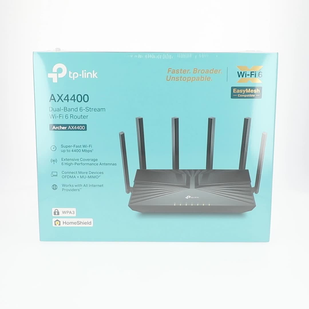 TP-Link, WiFi Router, Dual-Band Wi-Fi 6, Up to 4.4 Gbps - Walmart.com